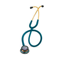 3M Littmann Classic III Stethoscope Carribbean Blue Rainbow Finish Model: 5807 (USA)