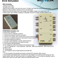 ECG Simulator Model: S1000 (MDXUSA)