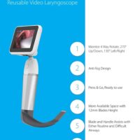 Video Laryngoscope Model: Anyview V3 Visor Healthcare (UK)