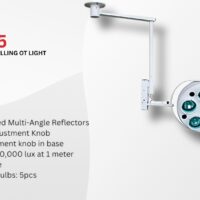O.T Light Halogen Ceiling 5 Ref. Model: LXR-CH5 Luxter (China)