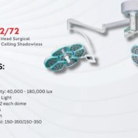 O.T Light LED Petal Type Dual Head Model: LXR-CLD 72/72 Luxter (China)