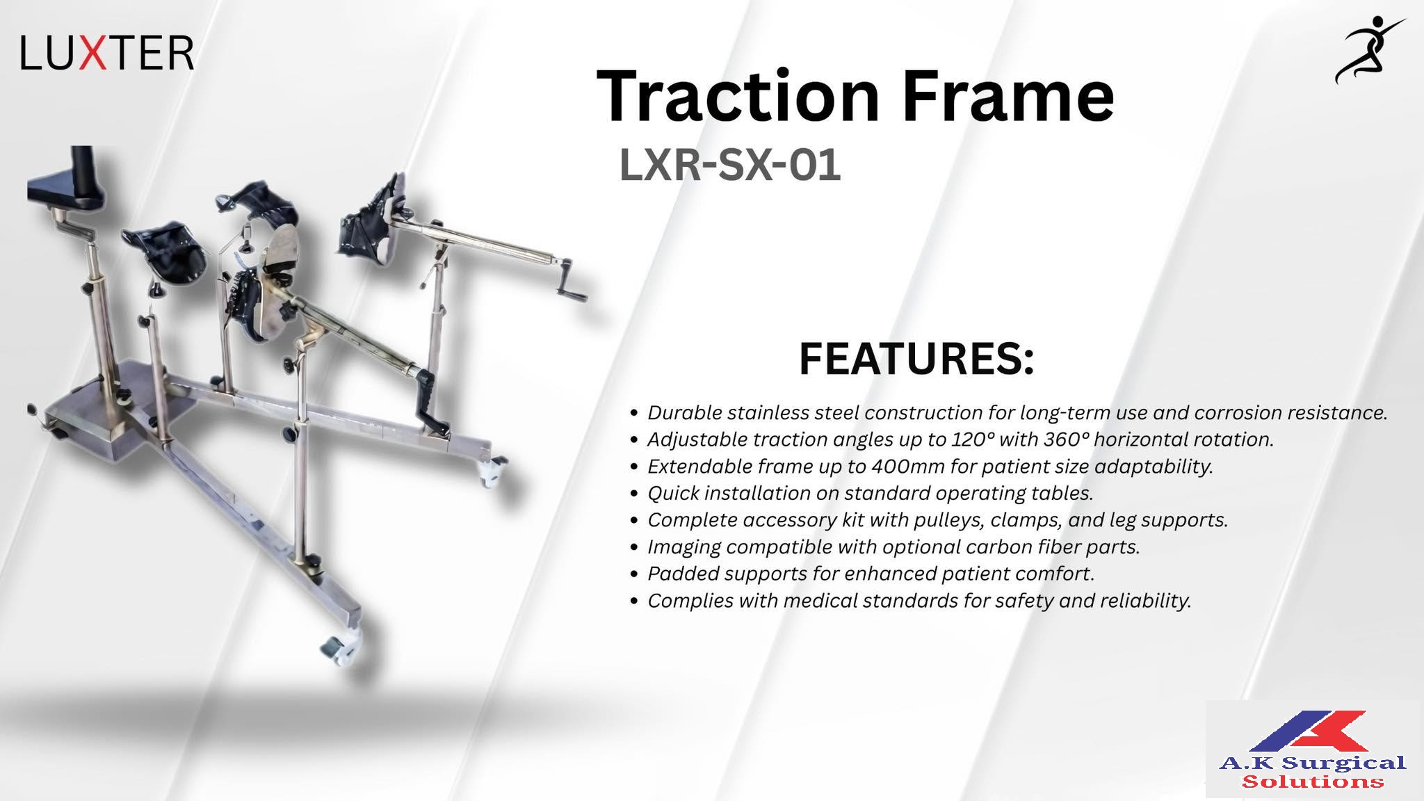 O.T Traction Frame Model: LXR-SX 01 Luxter (China)