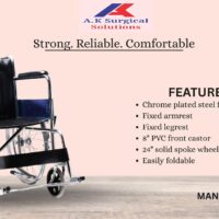 Manual Wheel Chair Folding Model: LC-809 Life Care (China)