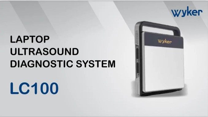 Ultrasound Machine 15" with Convex Probe Model: LC 100 Wyker (China) - Image 2